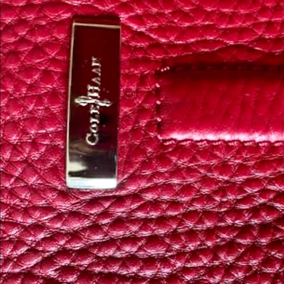 Cole Haan Rounded Hobo Caribbean, Leather, Red - Picture 2 of 16